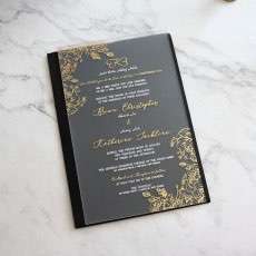 Elegant Wedding Invitations Transparent Acrylic Invitation Card Personalized Custom